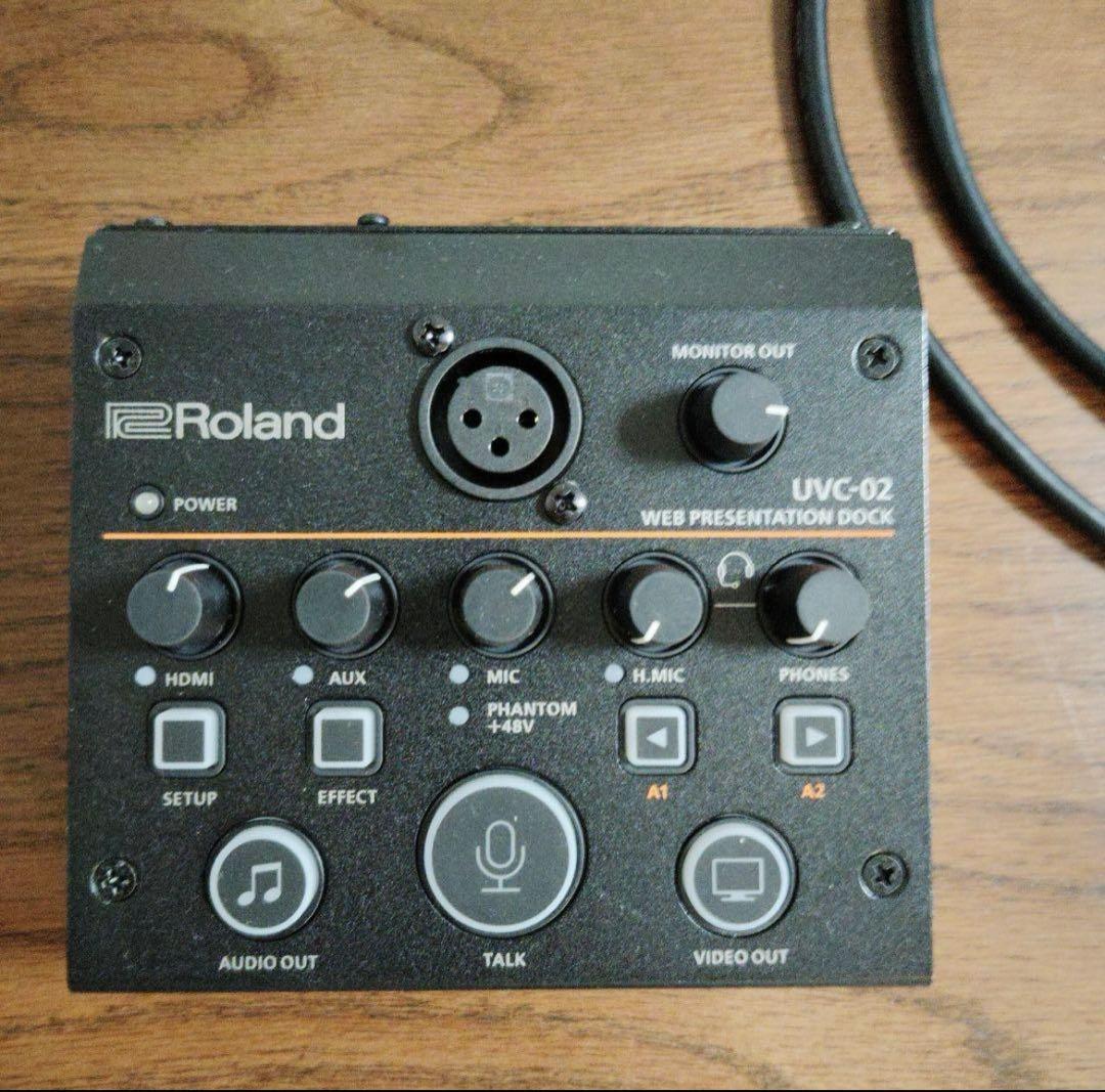 Roland UVC-02 ウェブプレゼンテーションドック