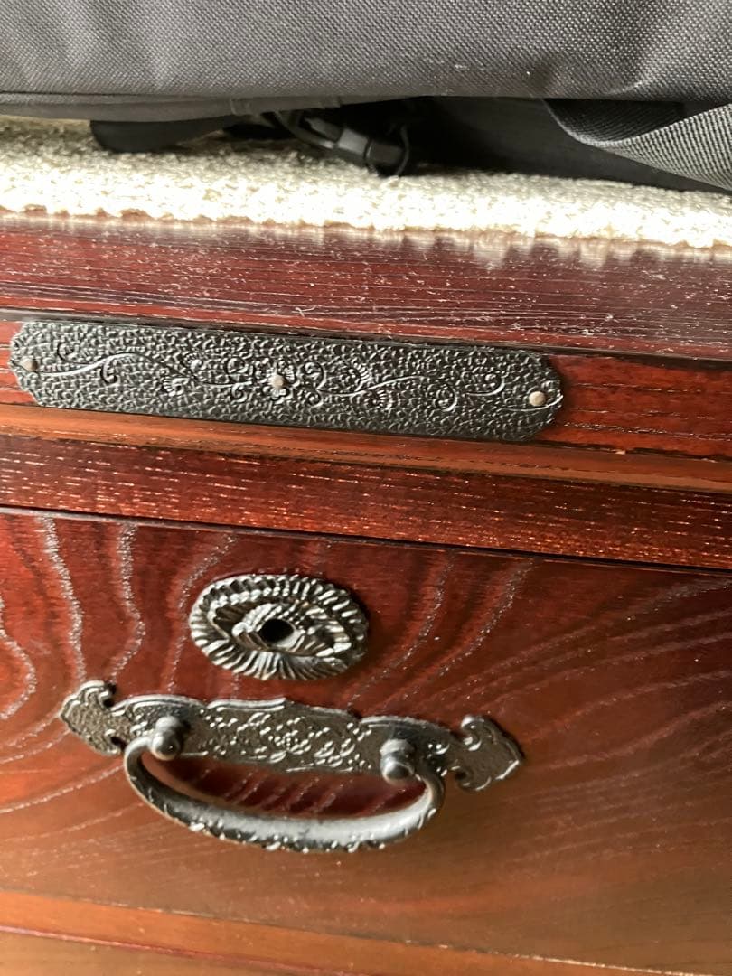 送料込 筑後民芸 ダークブラウン 桐箪笥