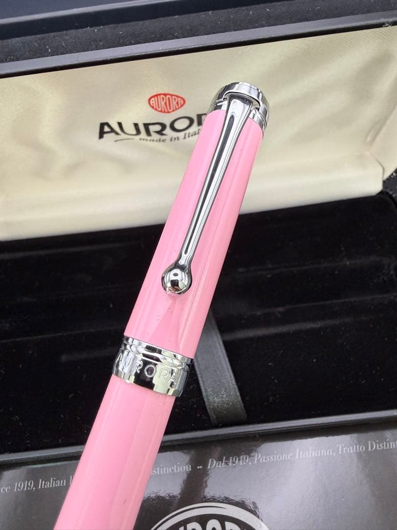 AURORA ボールペン タレンタム ピンク 美品