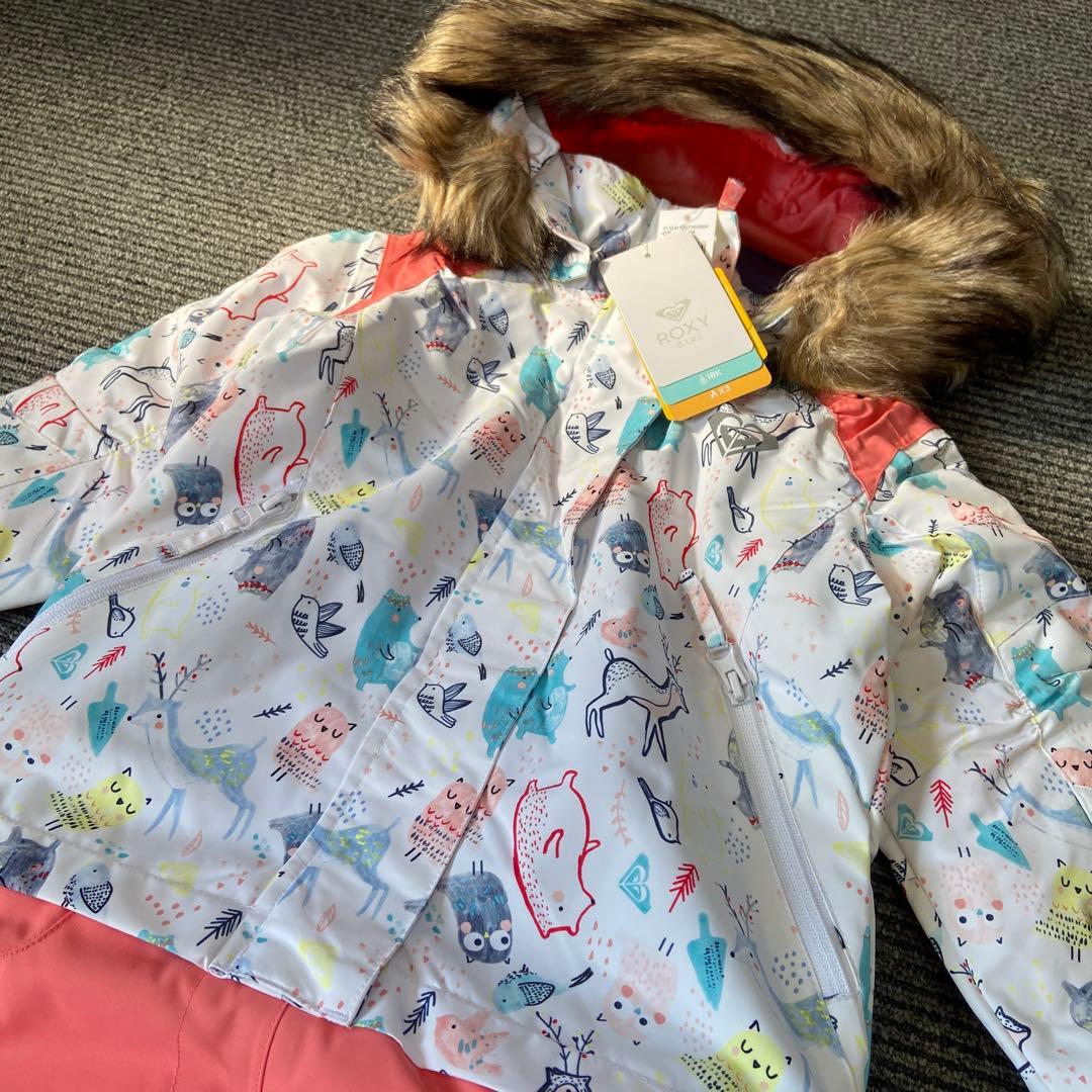 新品・未使用⭐️ROXY ロキシー キッズ スノボウェア　スキーウェア 100cm