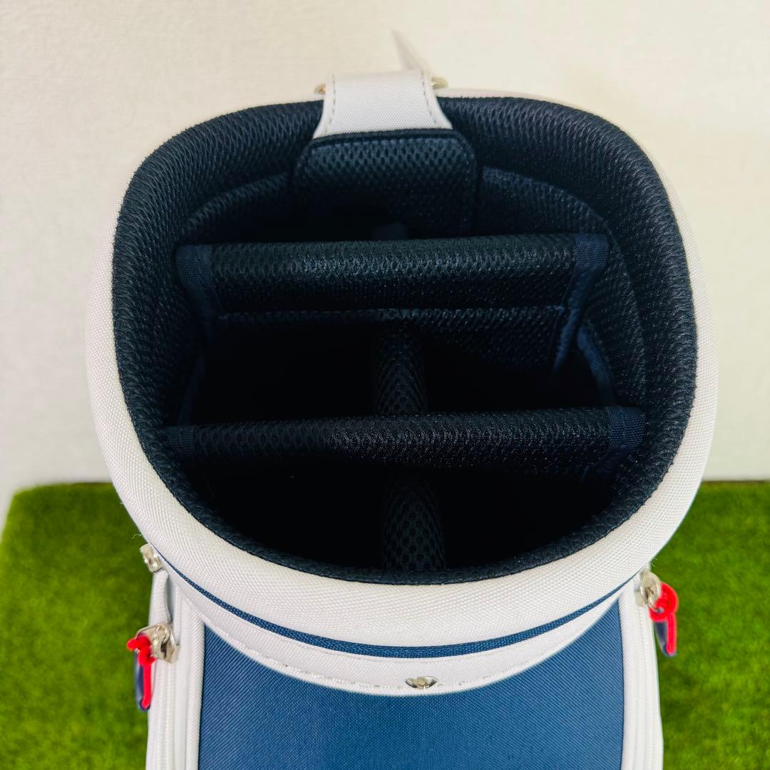 エンジェル【新品】ルコックゴルフ キャディバッグ 白