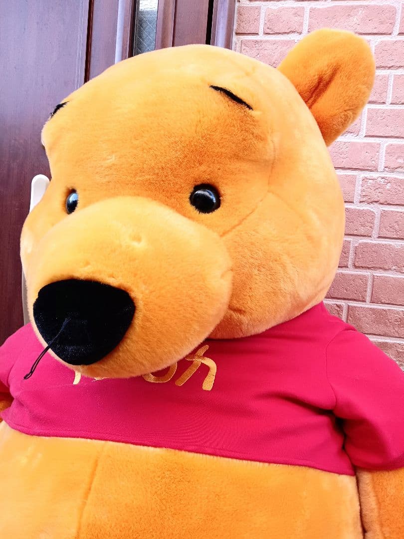 日本に3つだけの限定品！特大プーさん　美品　ぬいぐるみ　　希少品　150cm