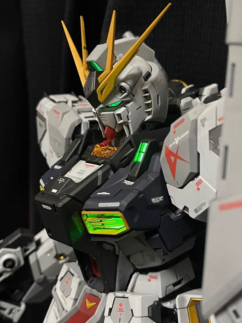 PG UNLEASHED 1/60 νガンダム　完成品模型　塗装済み　一点モノ