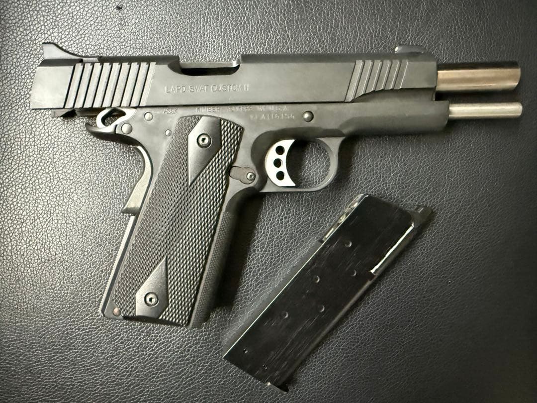 美品 WA LAPD SWAT ウエスタンアームズ Kimber キンバー HW