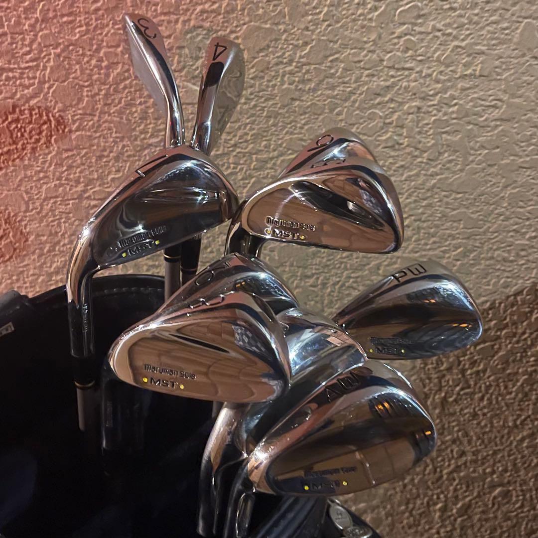 ★ほぼ新品★【レフティ】MST アイアンセット 10本(Rシャフト)