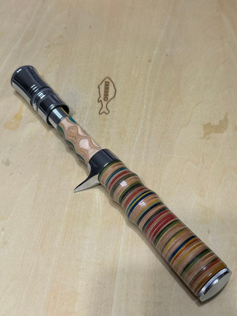 ハンドメイドグリップ　ベイトグリップ　トップウォーター 渓流　ベイトフィネス