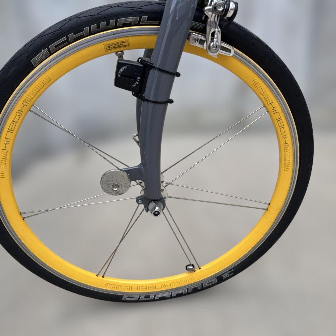 tern 折りたたみ自転車 イエロー/グレー　VERGE x30h