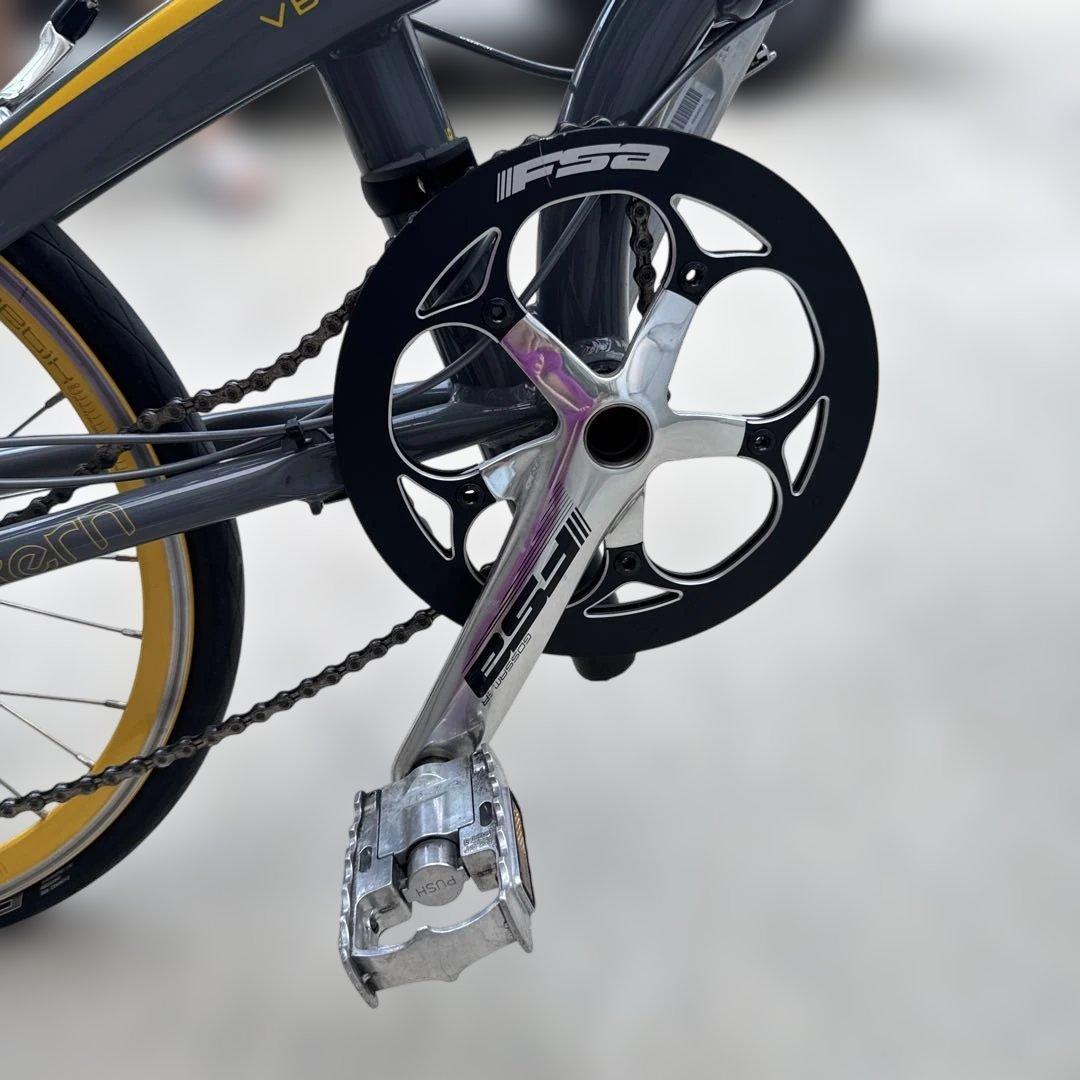 tern 折りたたみ自転車 イエロー/グレー　VERGE x30h