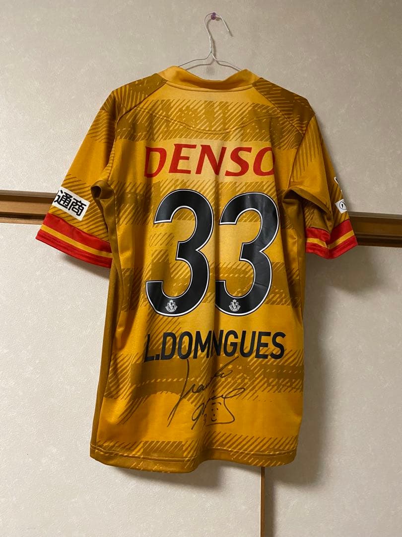 レアンドロドミンゲス　名古屋グランパス　ユニフォーム　正規　Jリーグ　サイン入り