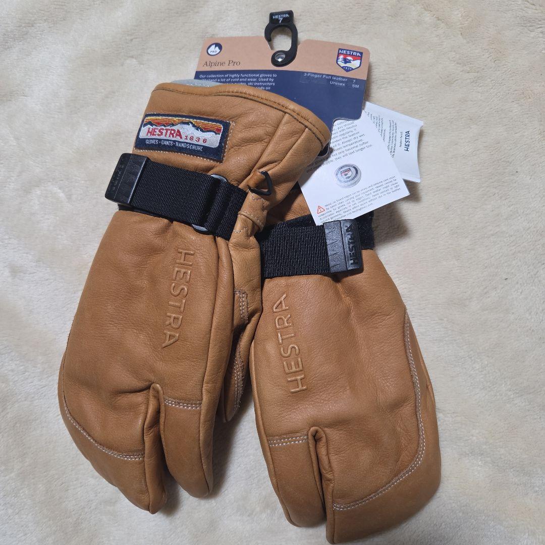 Hestra Alpine Pro 3-Finger グローブ SM
