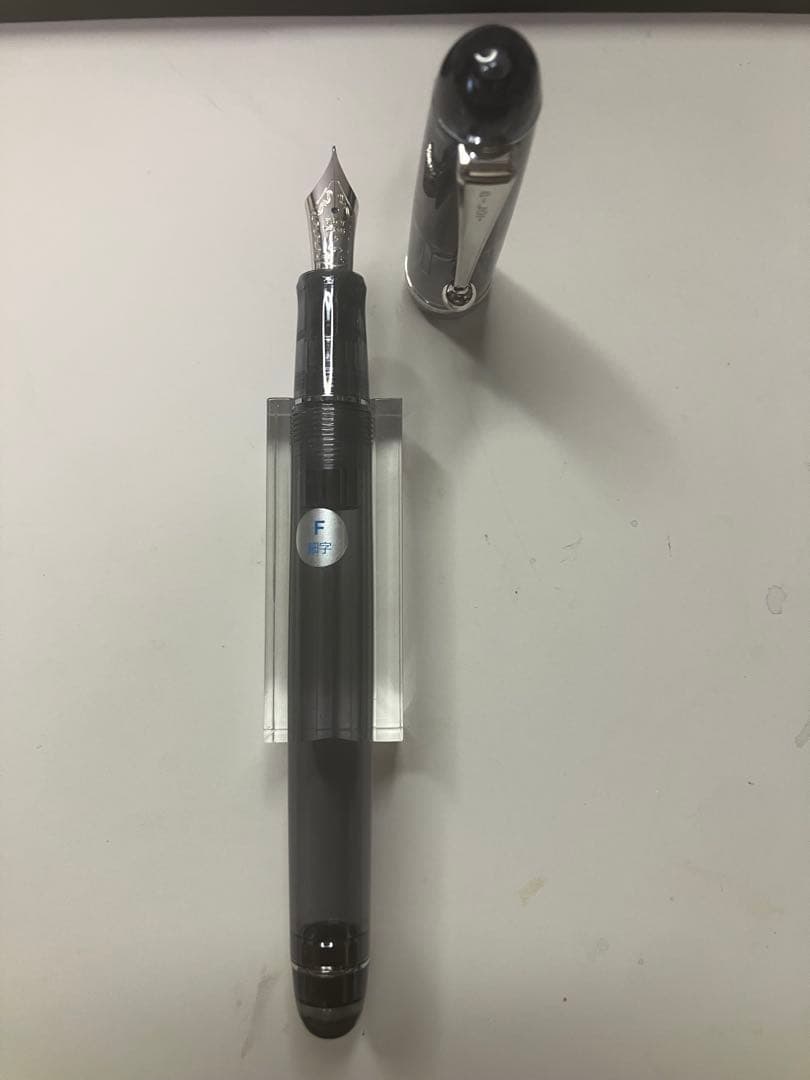 PILOT カスタム74 ノンカラー FKKN-12SR-TB　ブラック　F