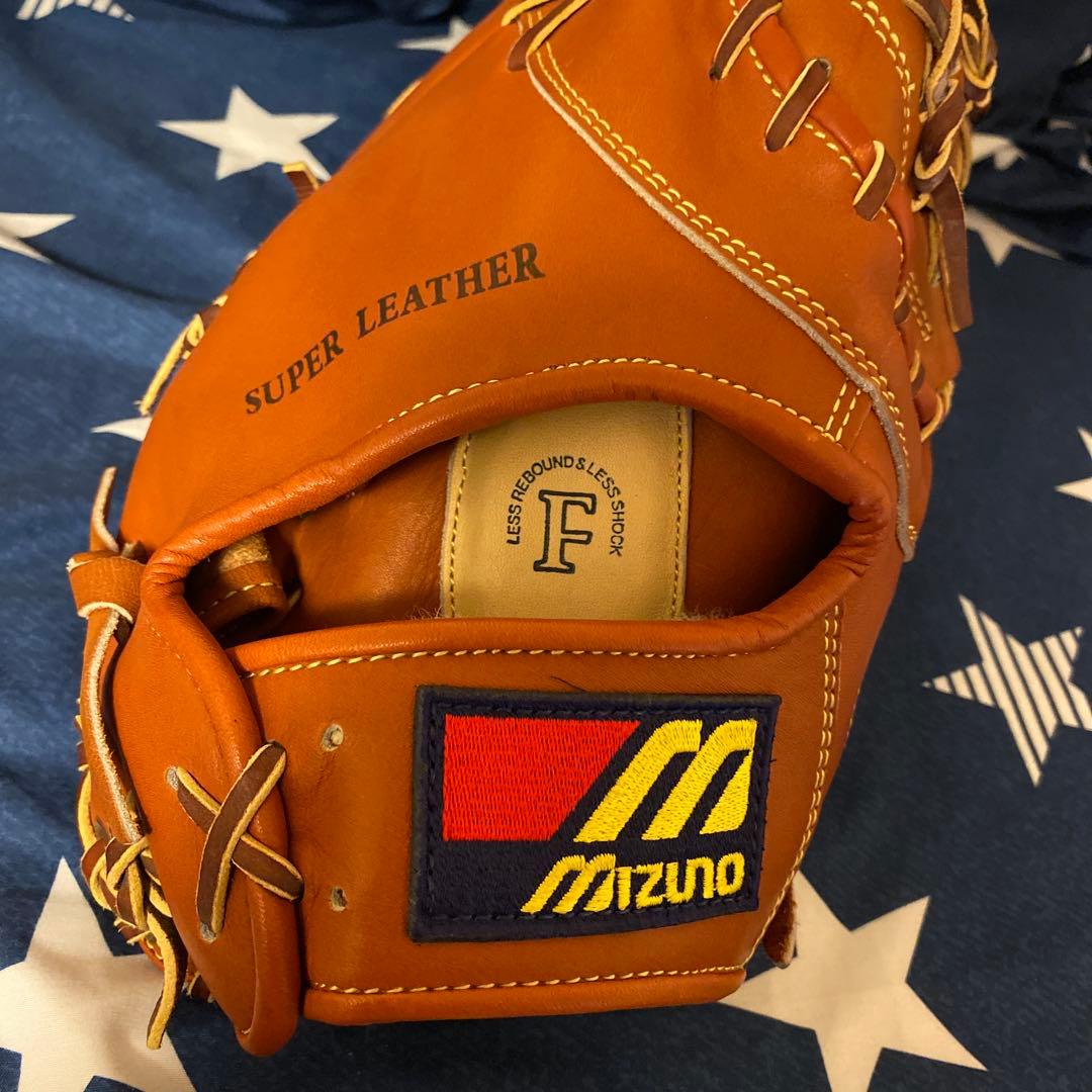 Mizuno ParaShock F 軟式グローブ ブラウン