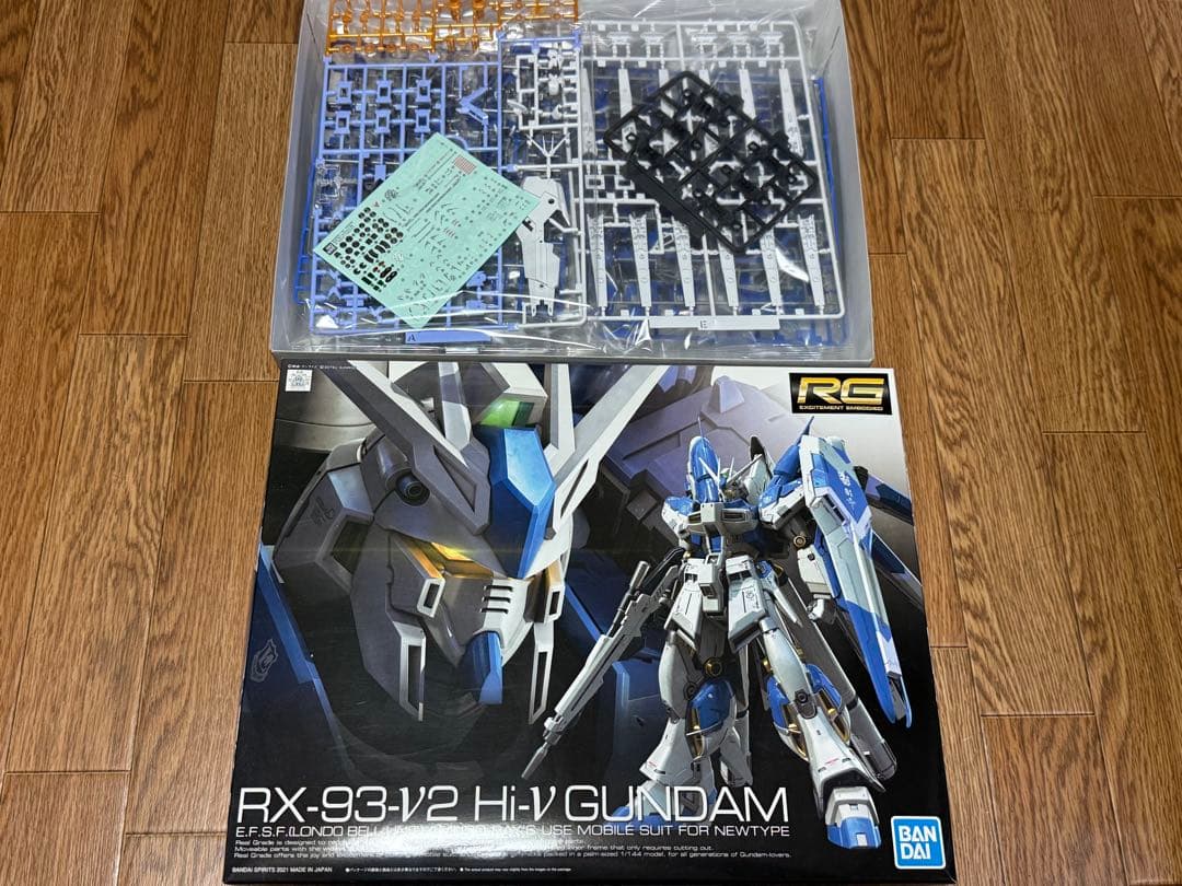 RG RX-93-V2 Hi-V Gundam ガンプラ