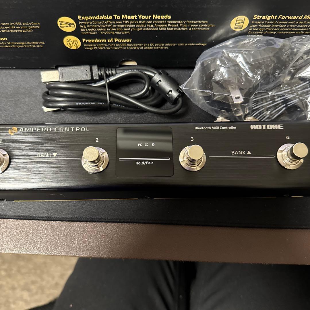 Ampero Control Bluetooth MIDI コントローラー