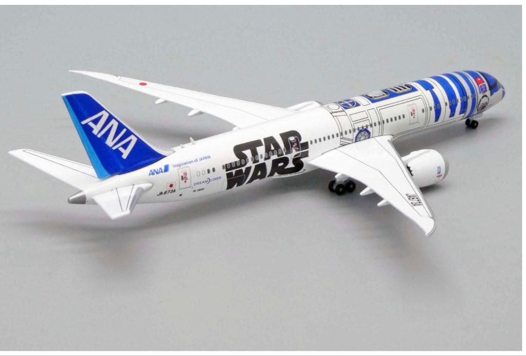 運航終了　ANA スターウォーズジェット　ダイキャスト1/500