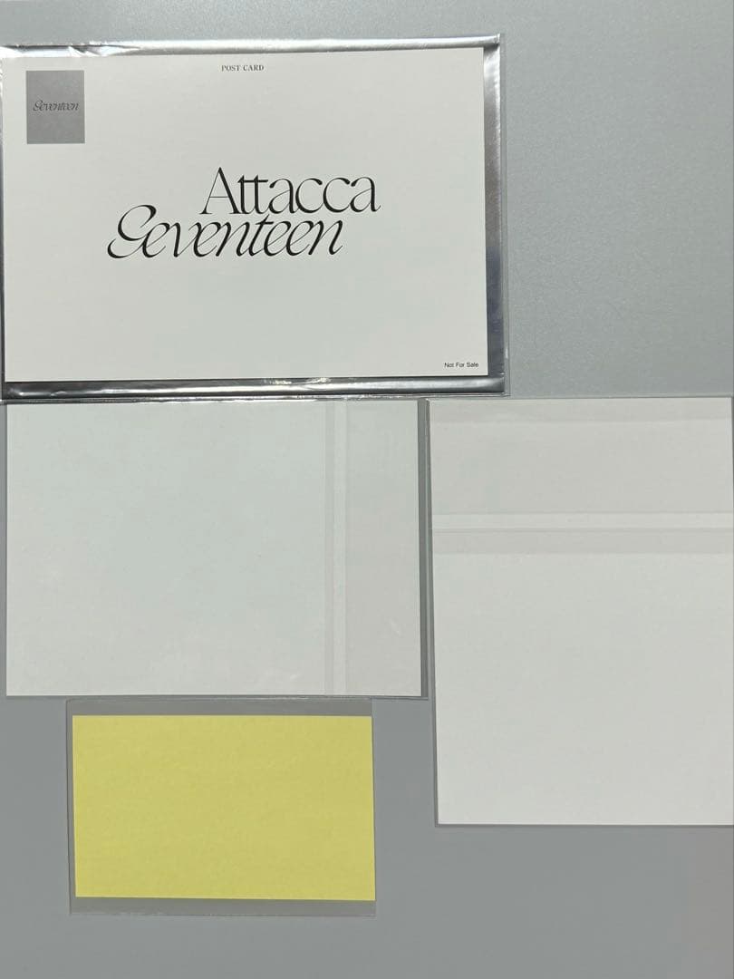 【1165】SEVENTEEN attacca ヨントン 特典 ウォヌ