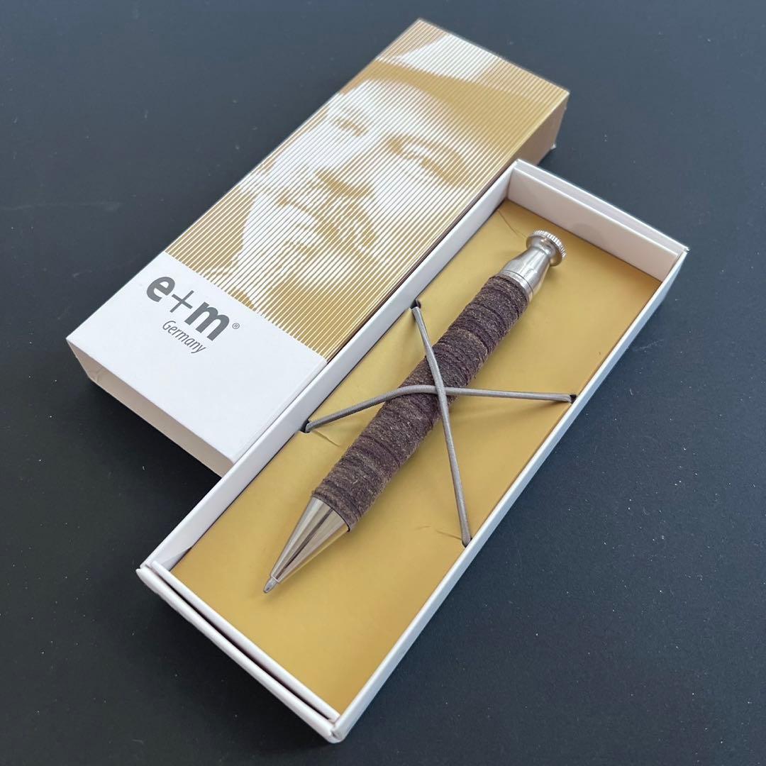 e+m イープラスエム king cuio ボールペン ライトオーク m