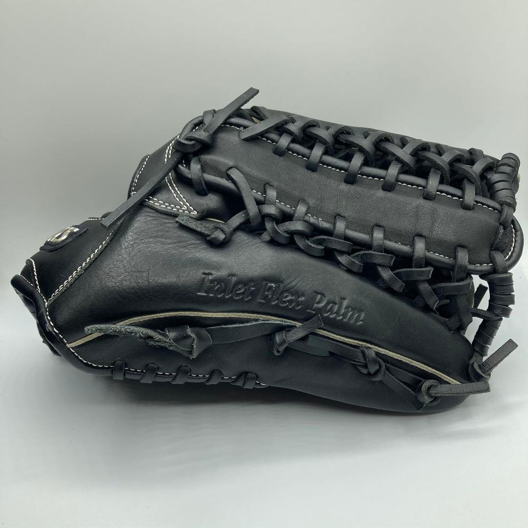 美品　3回使用のみ　asics アシックス グローブ 軟式大人用 外野手　右投げ