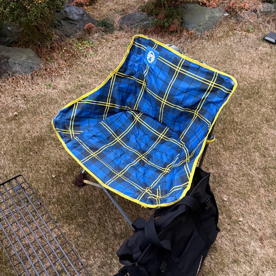 Coleman キャンプチェアと焚き火台セット　※追加あり