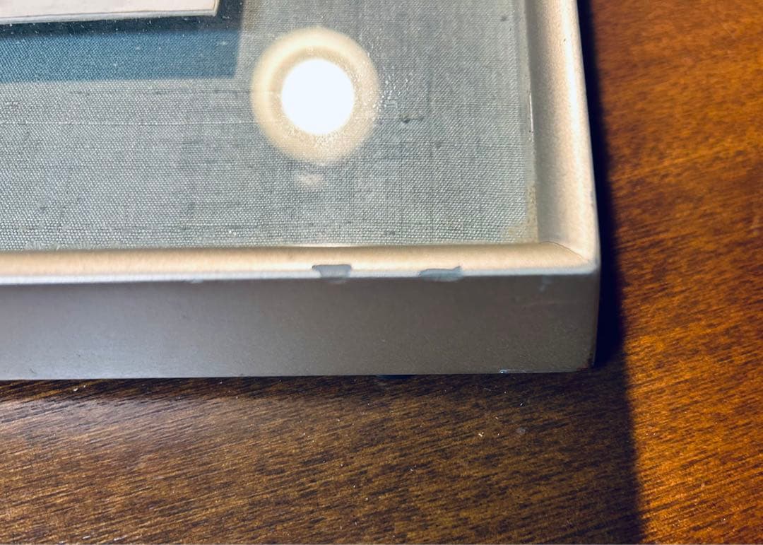 内山雨海　肉筆　紙本　水墨画　額装　秋天富麗