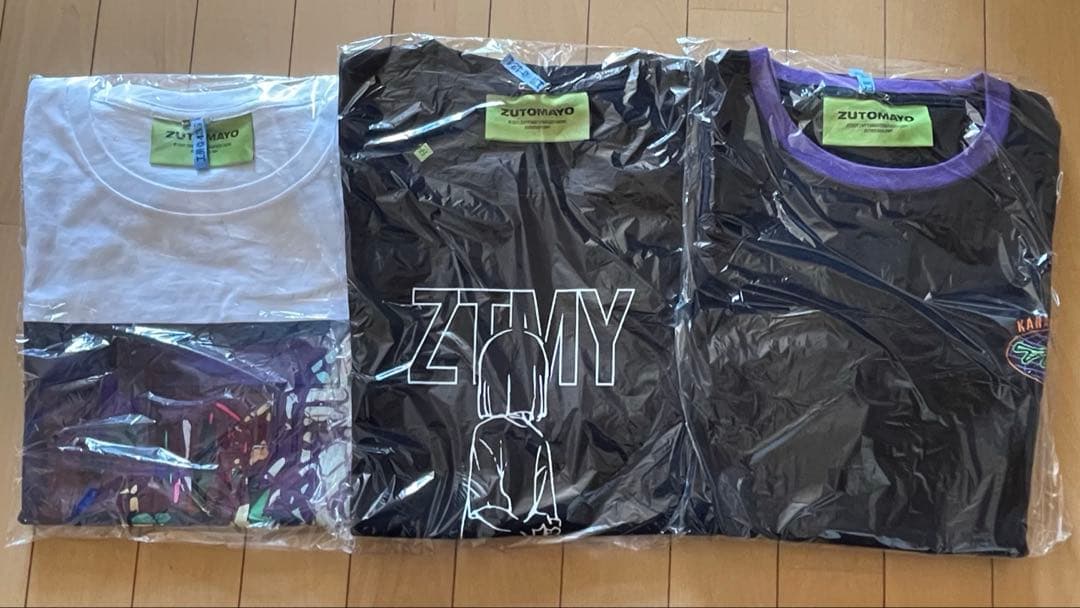 ZUTOMAYO Tシャツセット（ホワイト・ブラック）