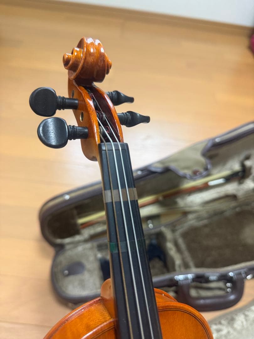 シ*房様 バイオリン本体 ケース付き　suzuki 1/10