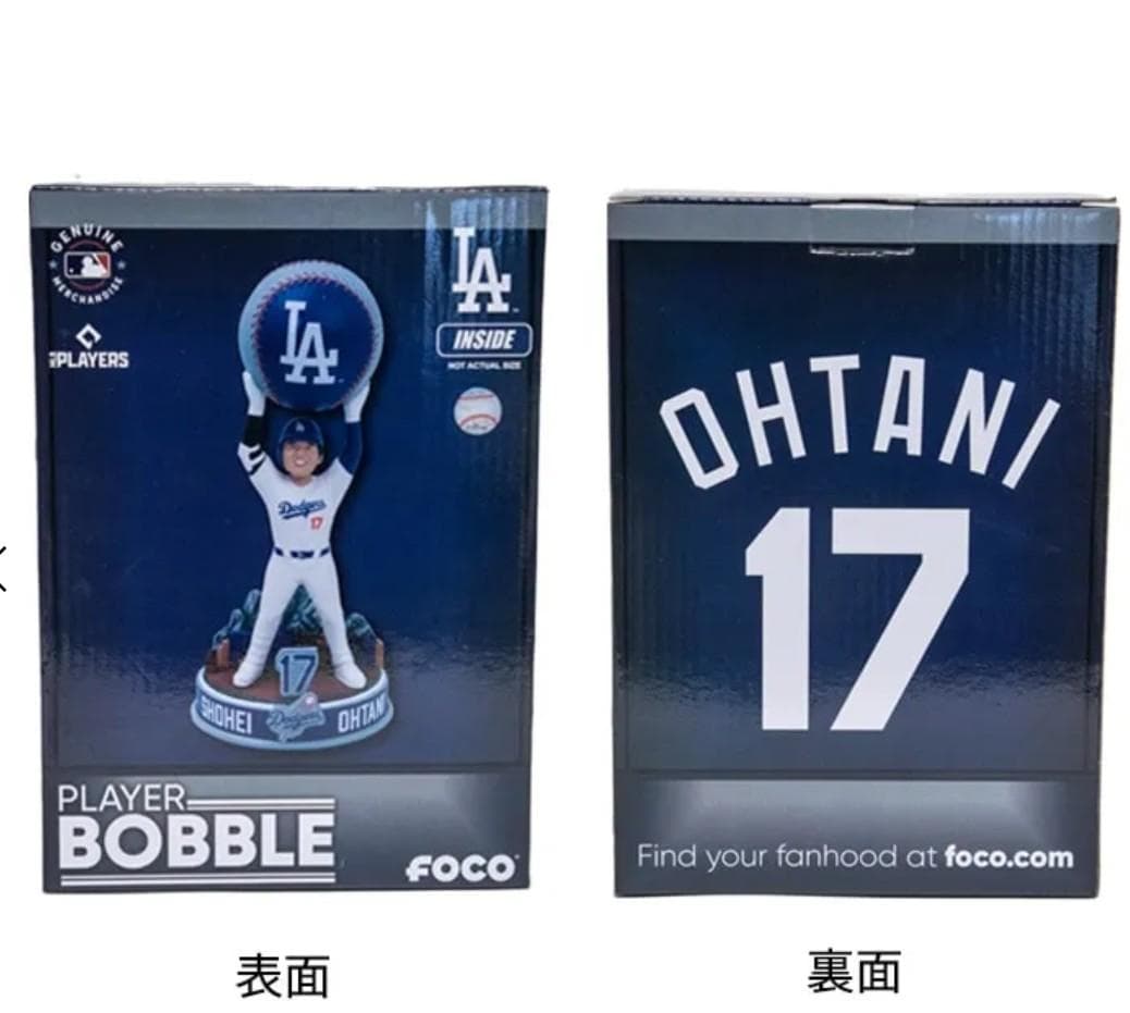 【新品・未開封】【限定版】大谷翔平 ボブルヘッド 17 ドジャーズ 2025