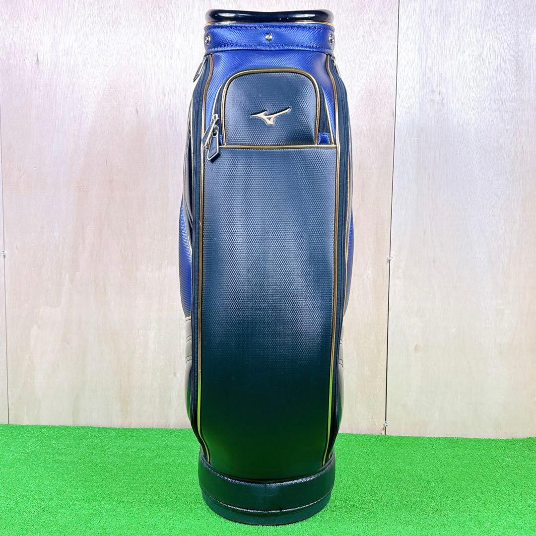 【美品】 MIZUNO ミズノ ゴルフ ハイグレード キャディバッグ ９.５型