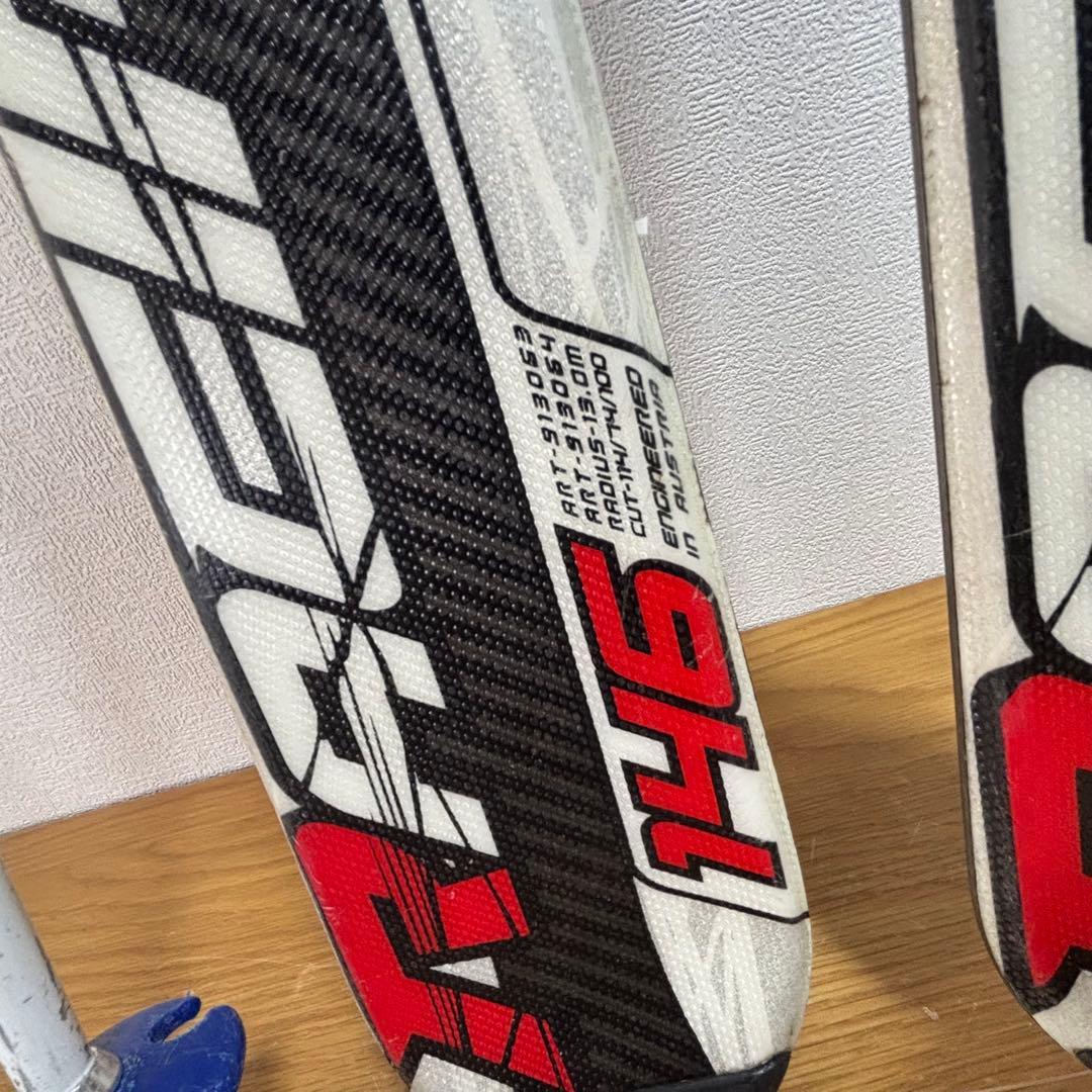 スキー3点セット初心者おすすめ　メンズ　25cm BLIZZARD ストック付