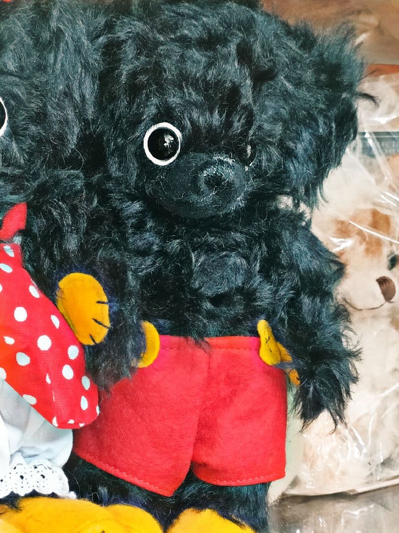 メリーソート◆ミッキー＆ミニー チーキー テディベア