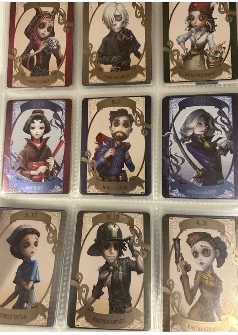 第五人格　スイパラ　特典　バースデーカード　コンプリート69枚セット