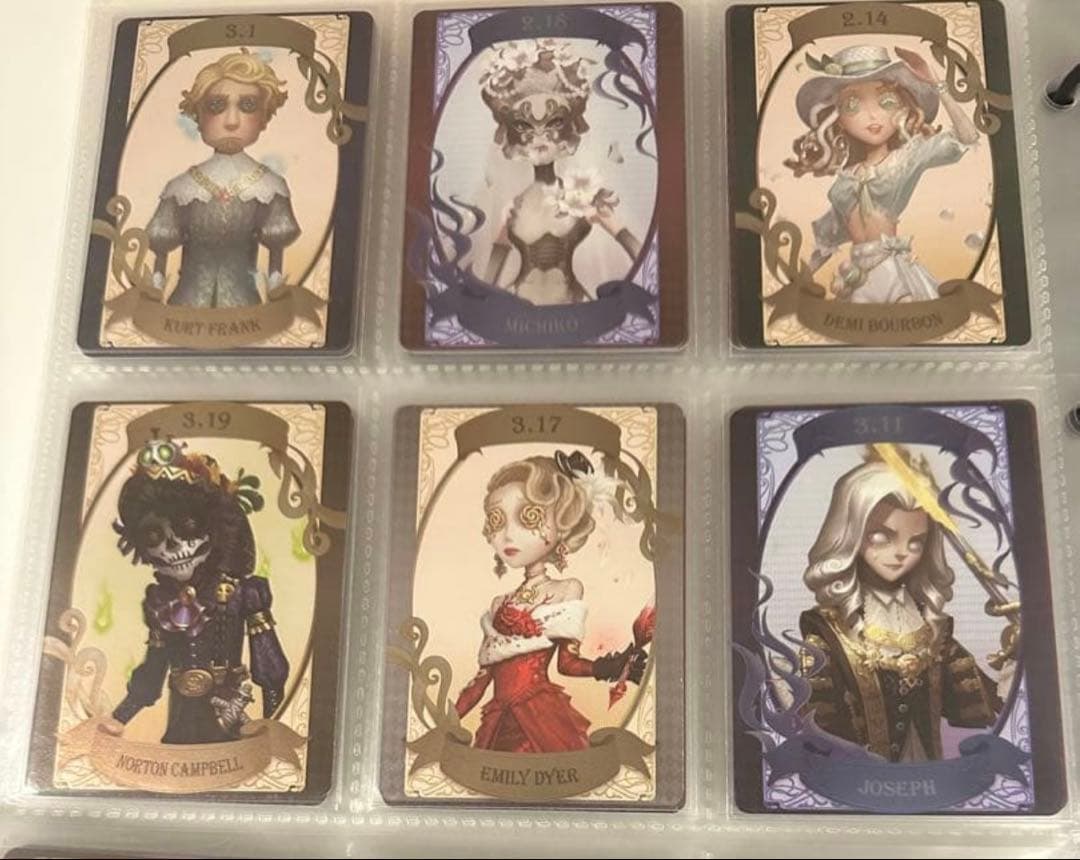 第五人格　スイパラ　特典　バースデーカード　コンプリート69枚セット