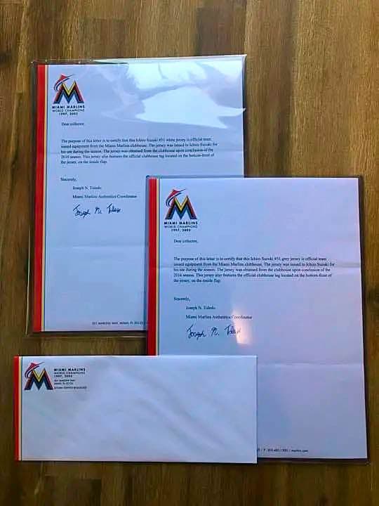 即購入 不可【選手支給品】イチロー 球団支給ゲームジャージ 2枚セット