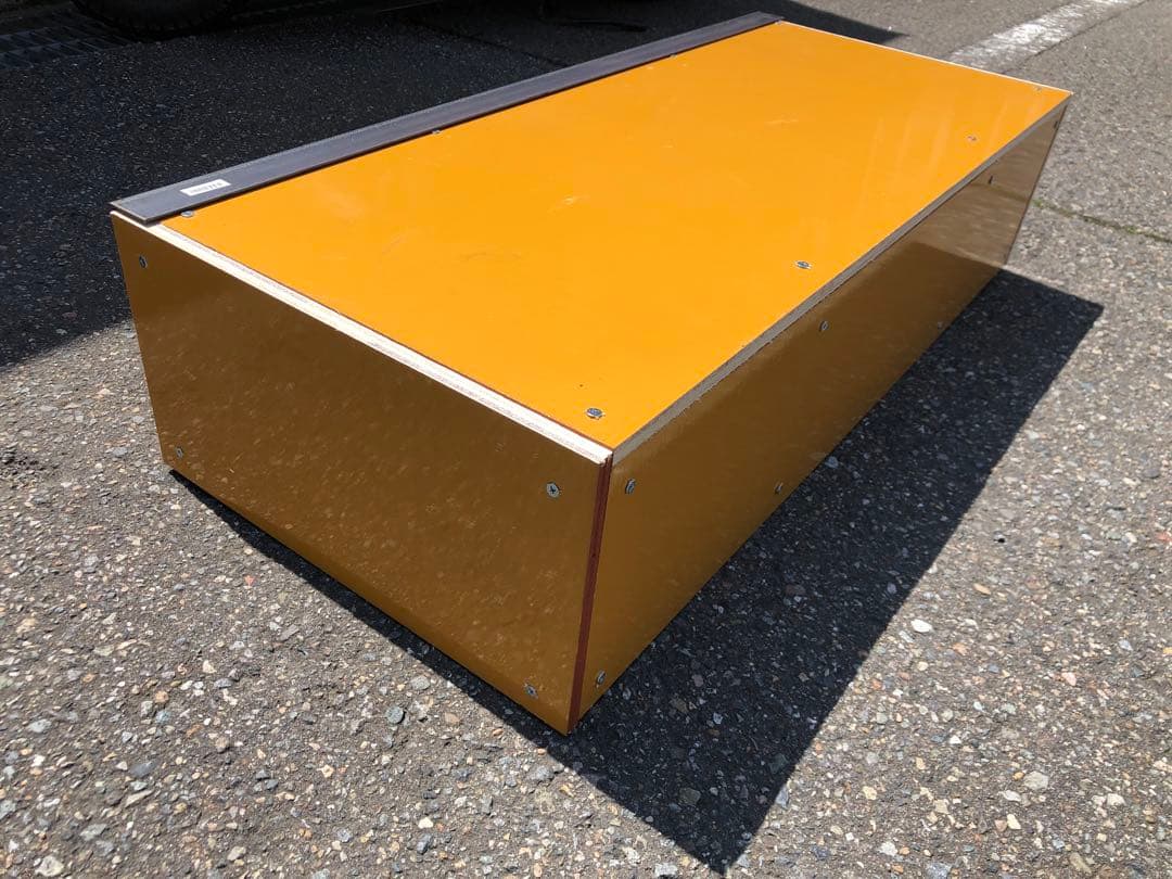 スケボーセクション　カーブボックス　スケートボードパークマニュアル台