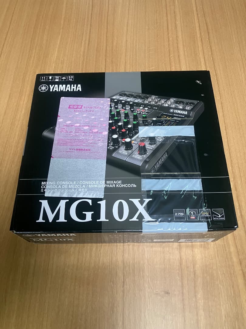 【新品同様】YAMAHA MG10X アナログミキサー
