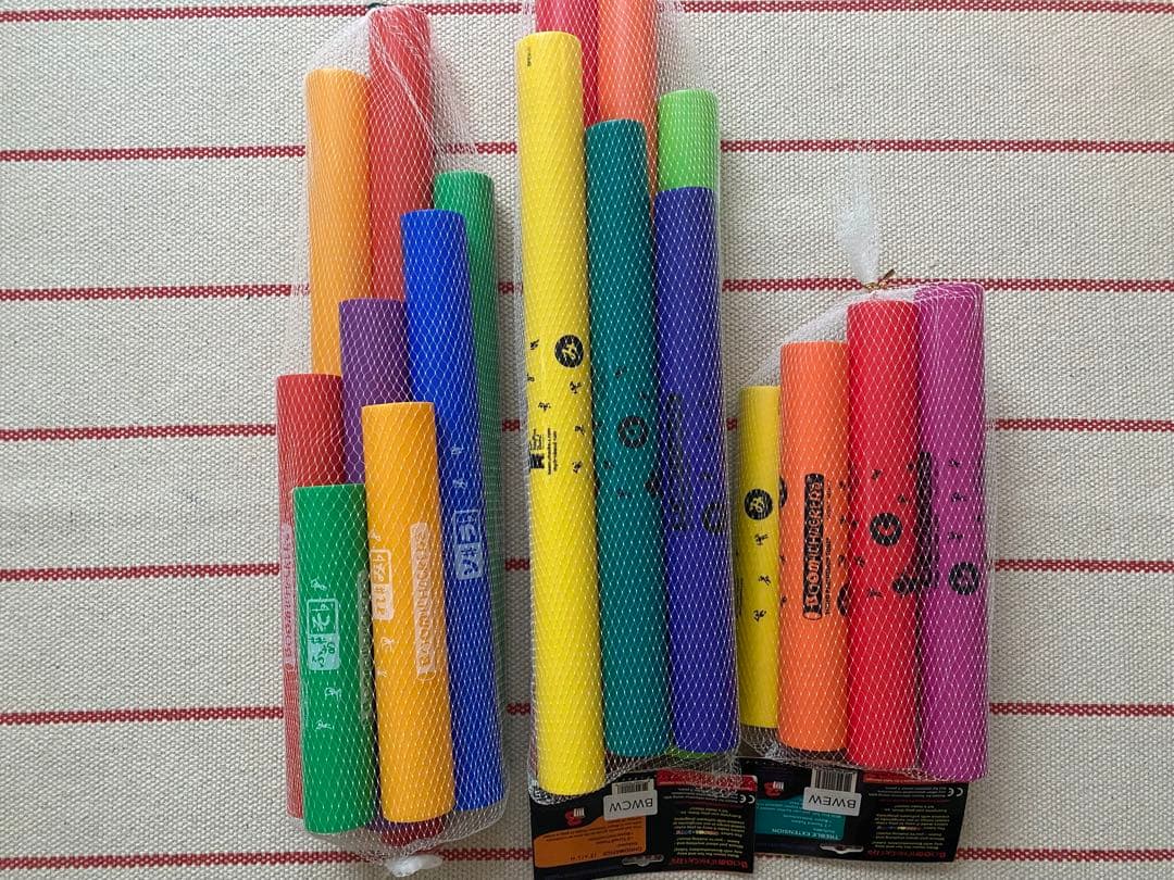 【Boomwhackers】ドレミパイプ多色打楽器20音