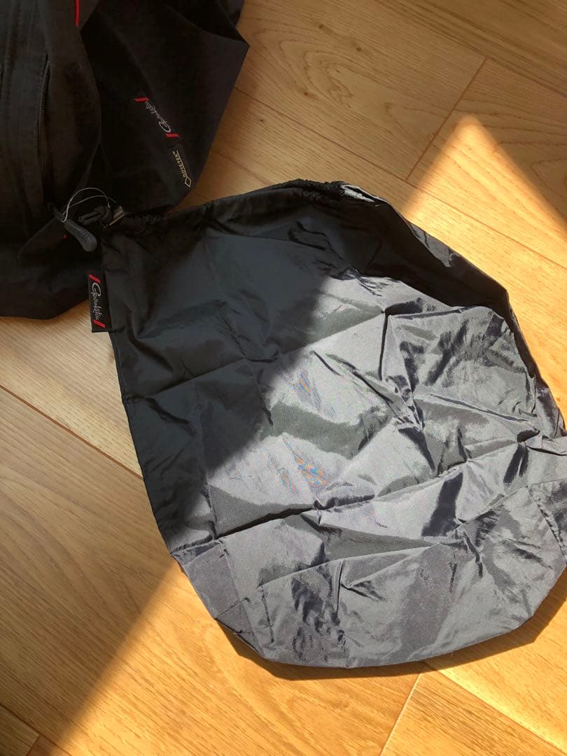 GAMAKATSU ゴアテックス(R)レインスーツ　L 収納袋付き