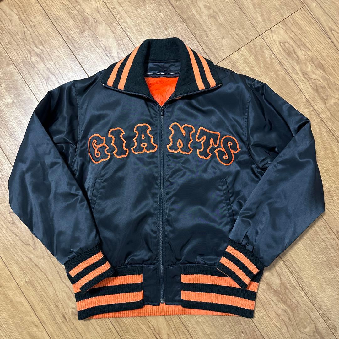 希少/美品 読売ジャイアンツ デサント グランドコート 80s 王貞治監督