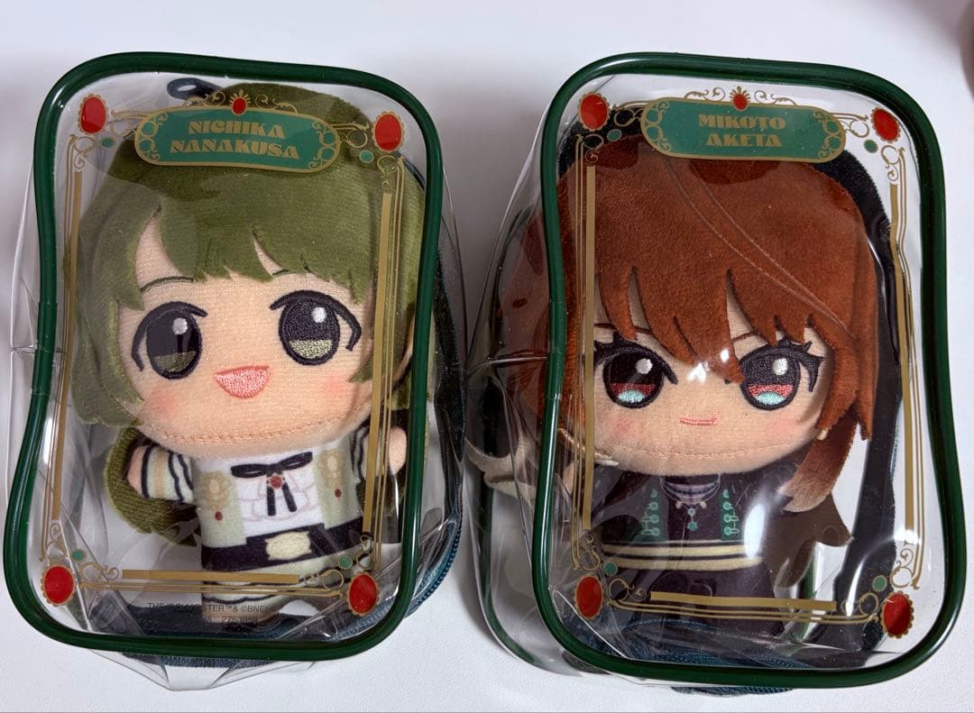 シャニマス ちびぐるみ 緋田美琴　七草にちか　ポーチセット