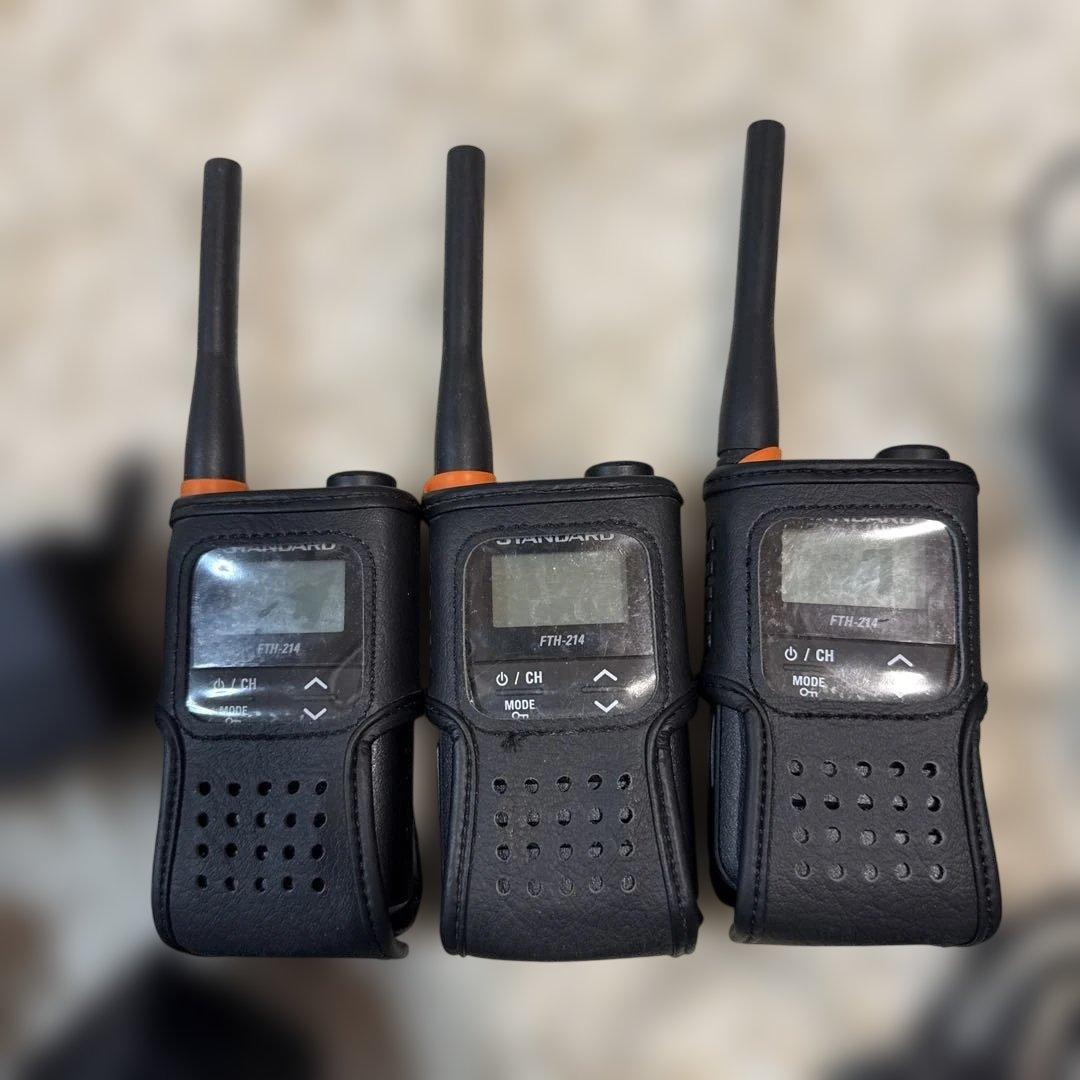 トランシーバー　無線機　FTH214 SSM61H 3個セット