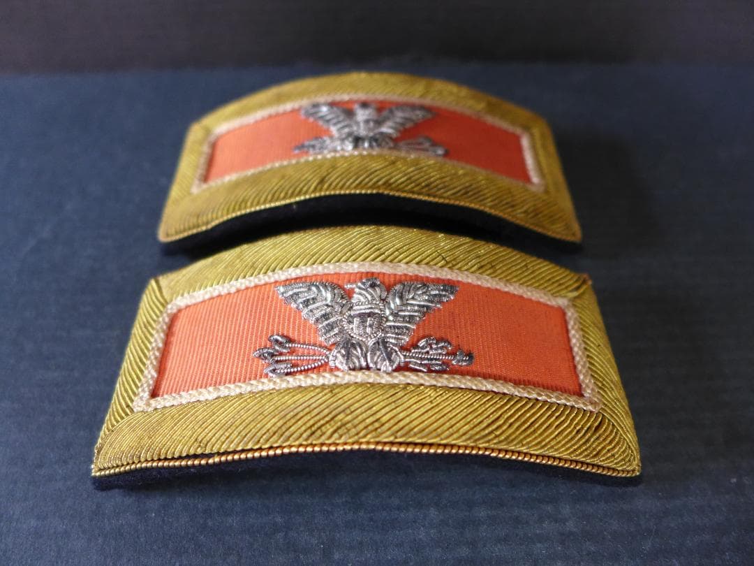 時代物 中古美品　アメリカ陸軍　工兵隊　大佐の肩章　階級章　US NAVY
