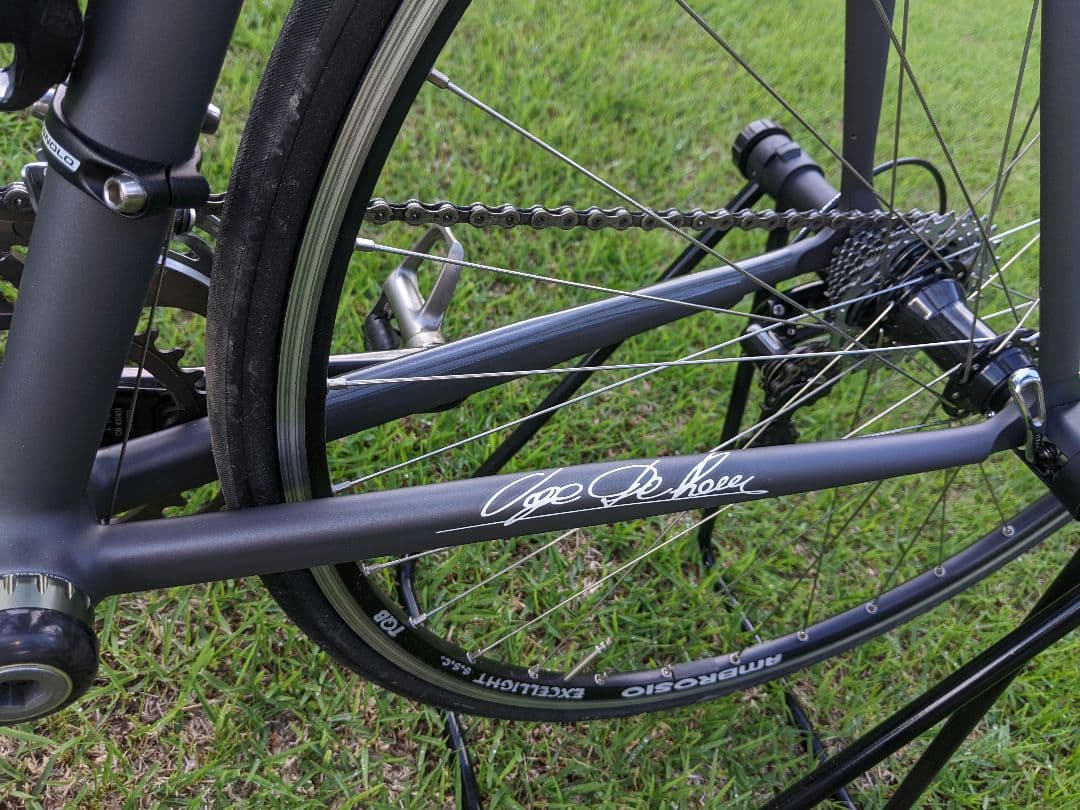 超美品 DE ROSA TEAM フレームセット イタリア製 ホリゾンタル