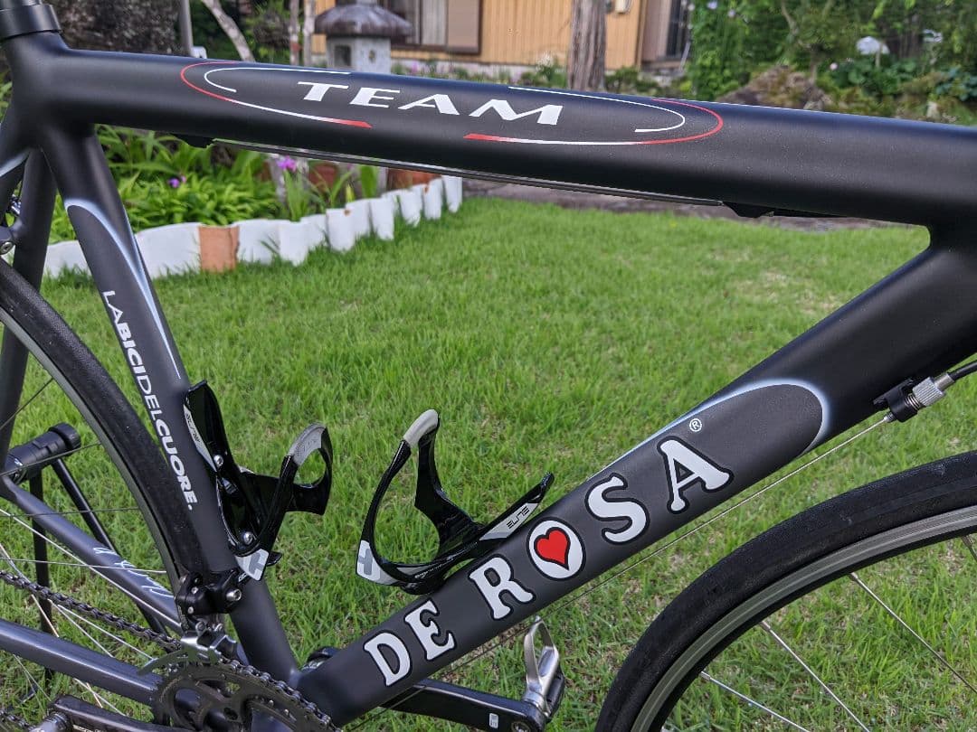 超美品 DE ROSA TEAM フレームセット イタリア製 ホリゾンタル
