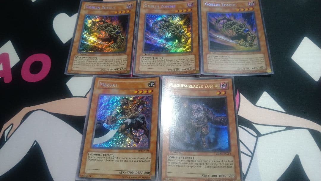 ゴブリンゾンビ　ゾンビキャリア　馬頭鬼　英語版　シークレット　ウルトラ　セット