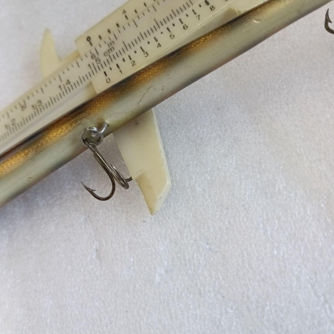 ナベミノー　約15センチ　ハンドメイドルアー　バルサミノー　オールドルアー