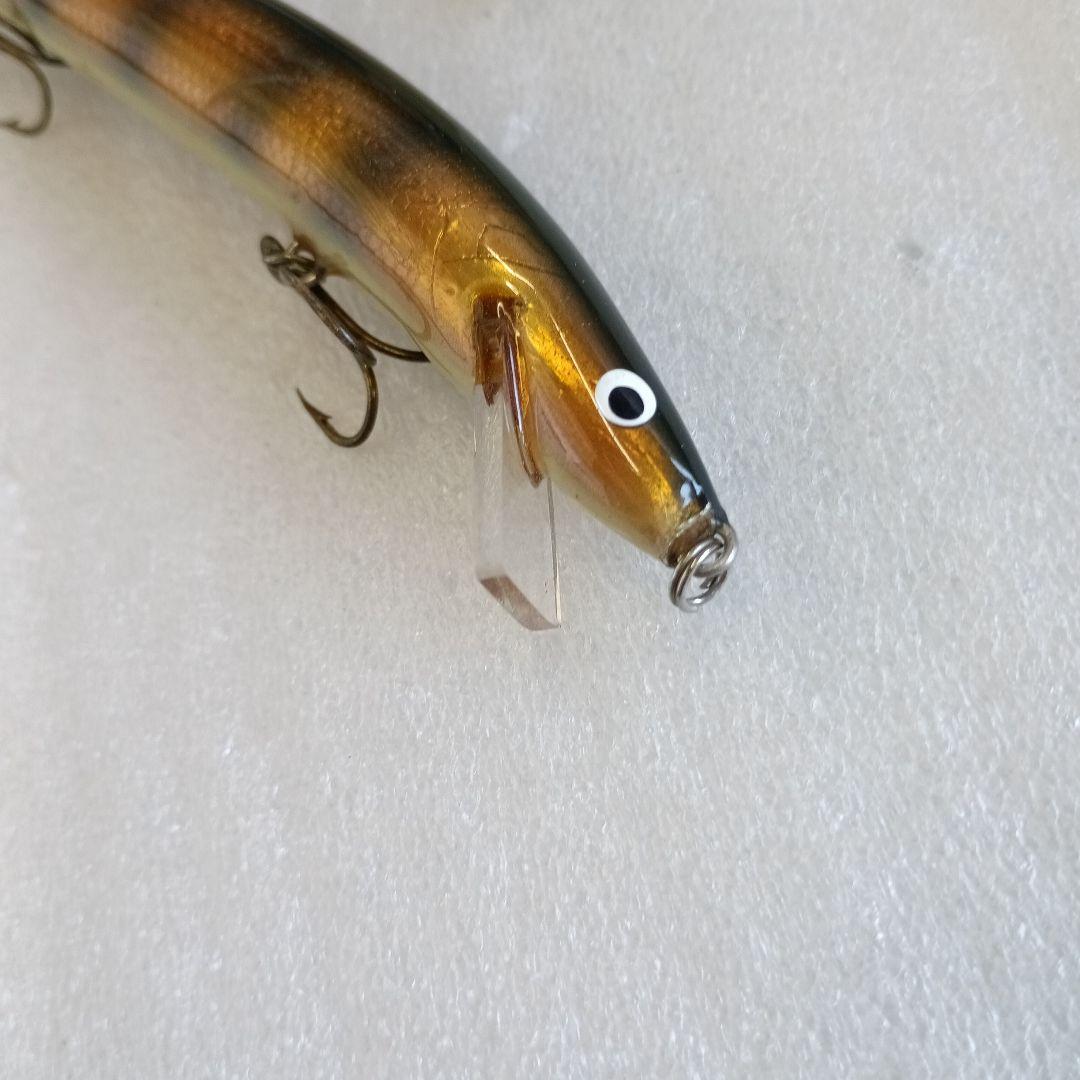ナベミノー　約15センチ　ハンドメイドルアー　バルサミノー　オールドルアー