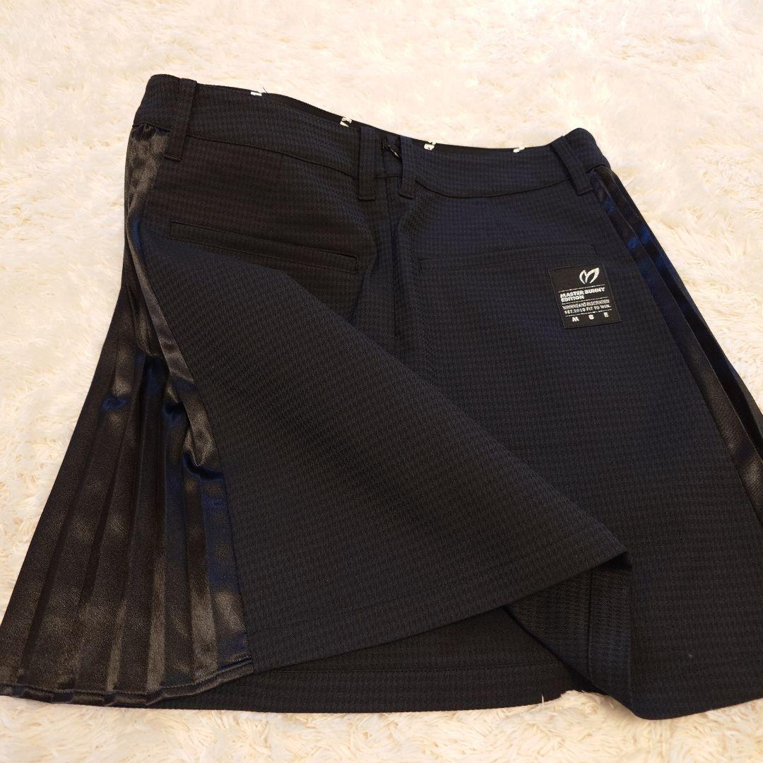ブラック プリーツスカート 新しいタグ付き