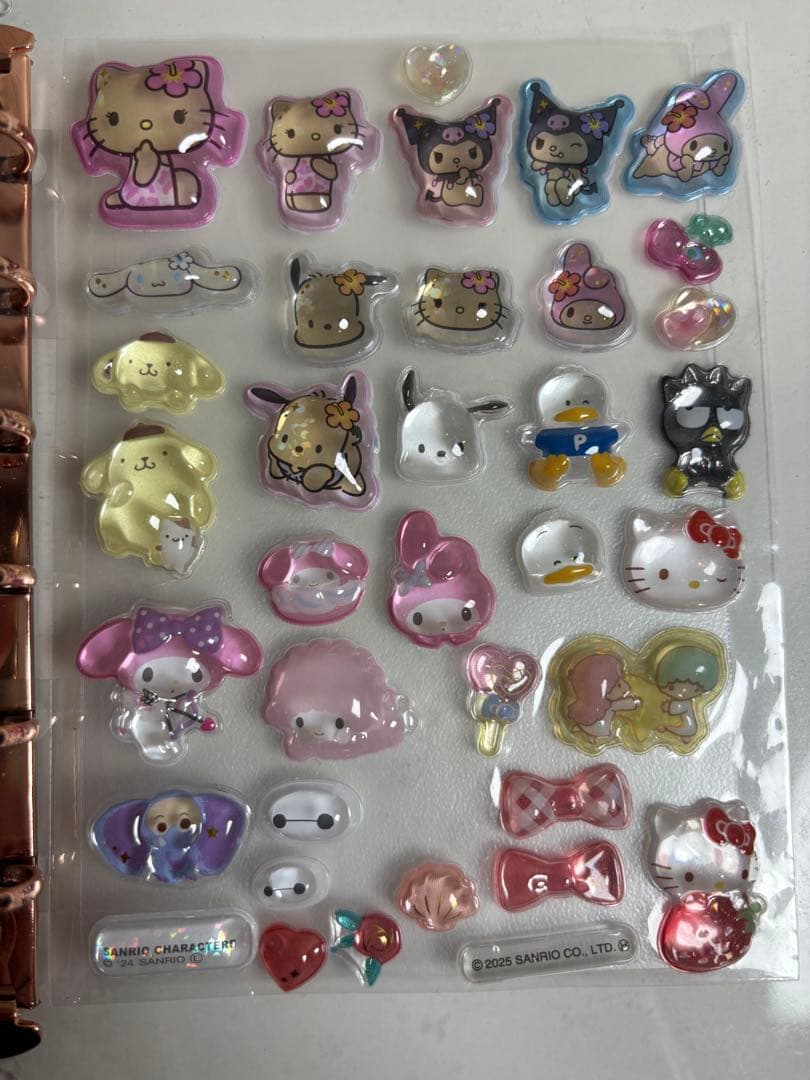 ボンボンドロップシール　サンリオ　ディズニー　正規品　おまけ付き　シール帳まとめ