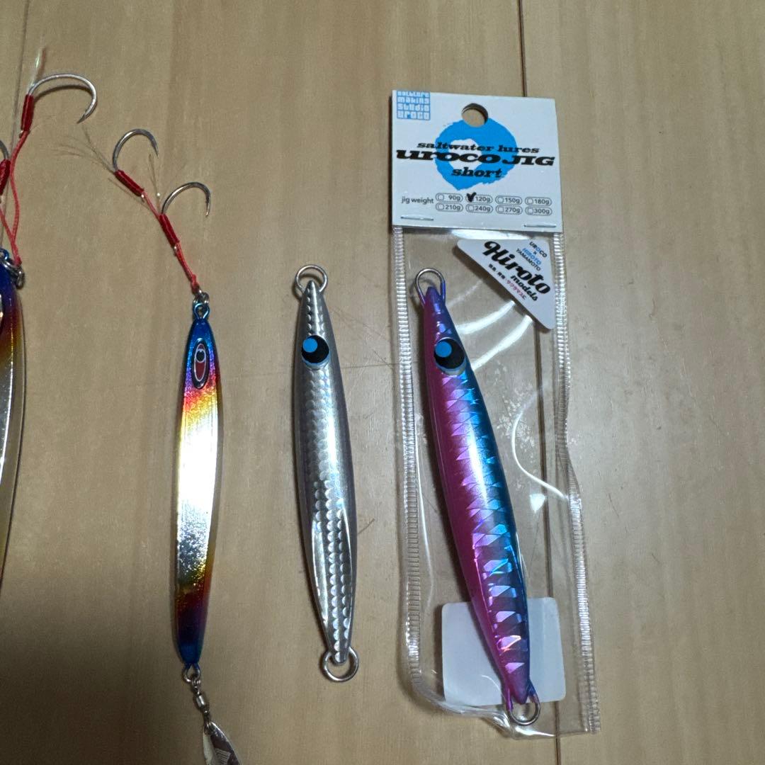 ジギング　TG メタルジグ 8個セット LJ SLJ