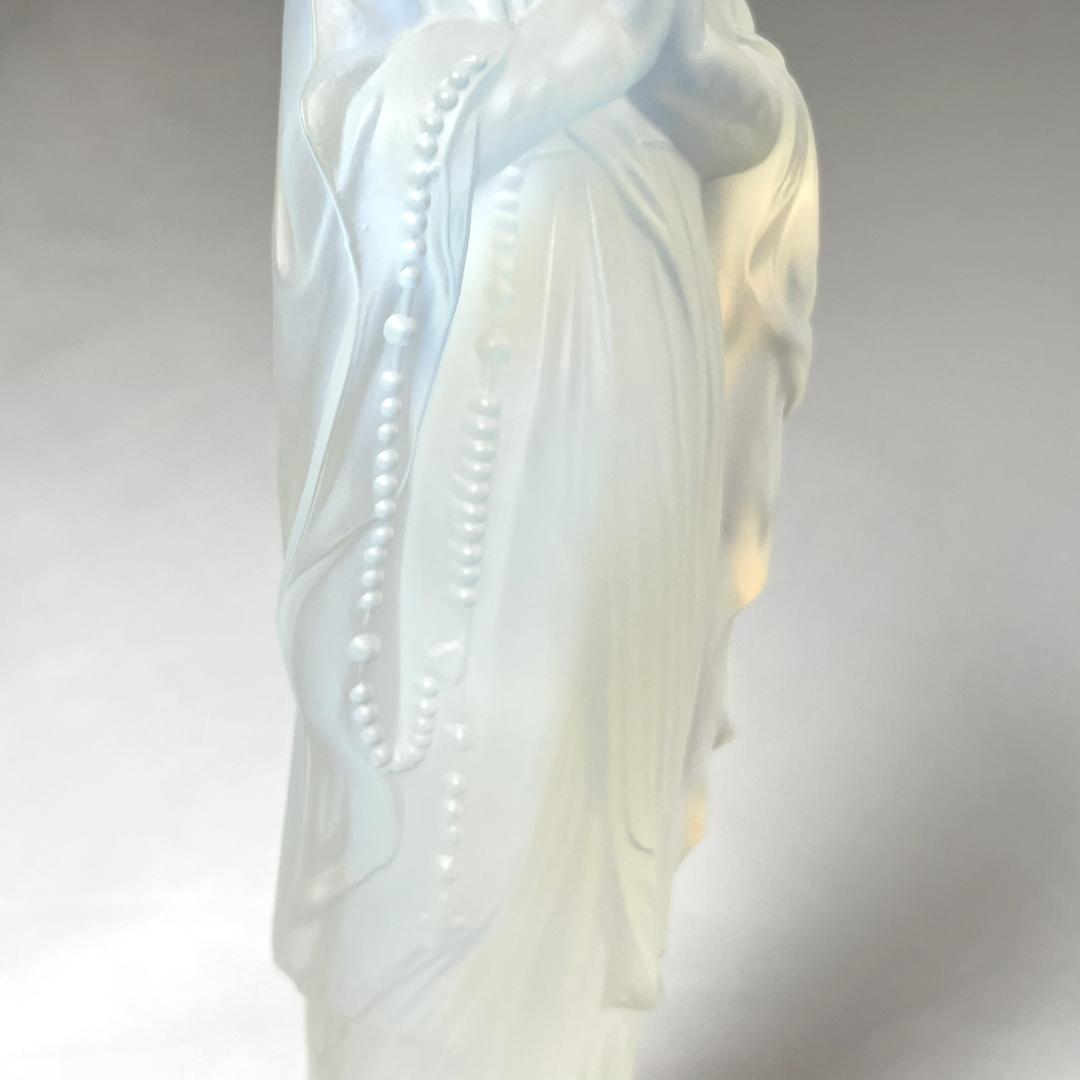 エトラン フランス「ルルドの聖母マリア像」 オパールセント